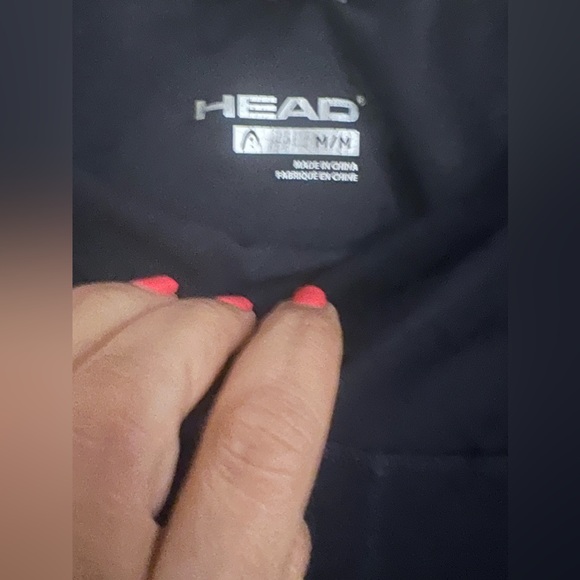 HEAD dark blue mash on cuff stretchy leggings size M new condition - Picture 3 of 4